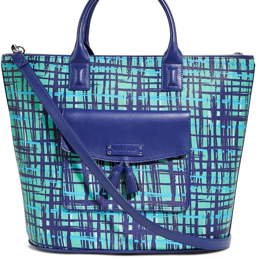Vera Bradley Large Tassel Tote NWT